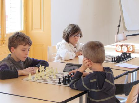 En pleine réflexion...