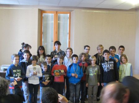 L&lsquo;ensemble des lauréats