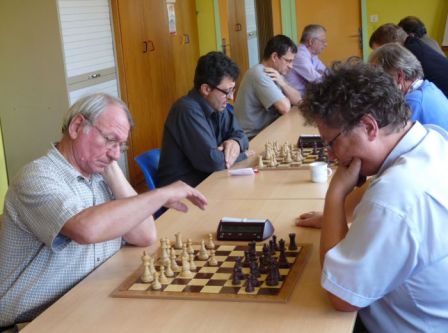 C&lsquo;est parti ! Concentration maximale pour chacun des participants.