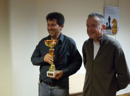 Frédéric Le Deuff, souriant et brillant vainqueur